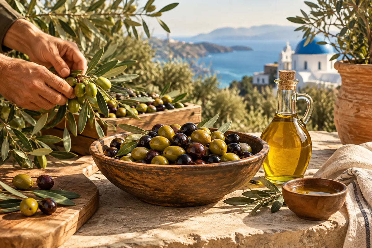 Griechische Oliven: Qualität, die man schmeckt