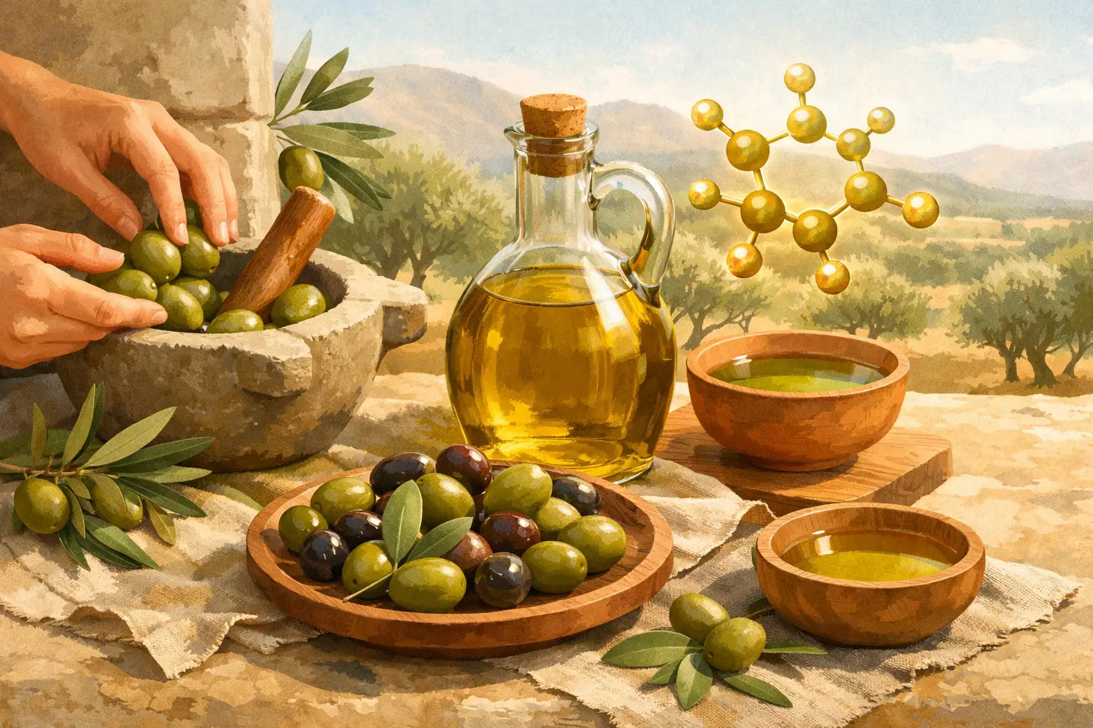 Warum Polyphenole im Olivenöl so wertvoll sind