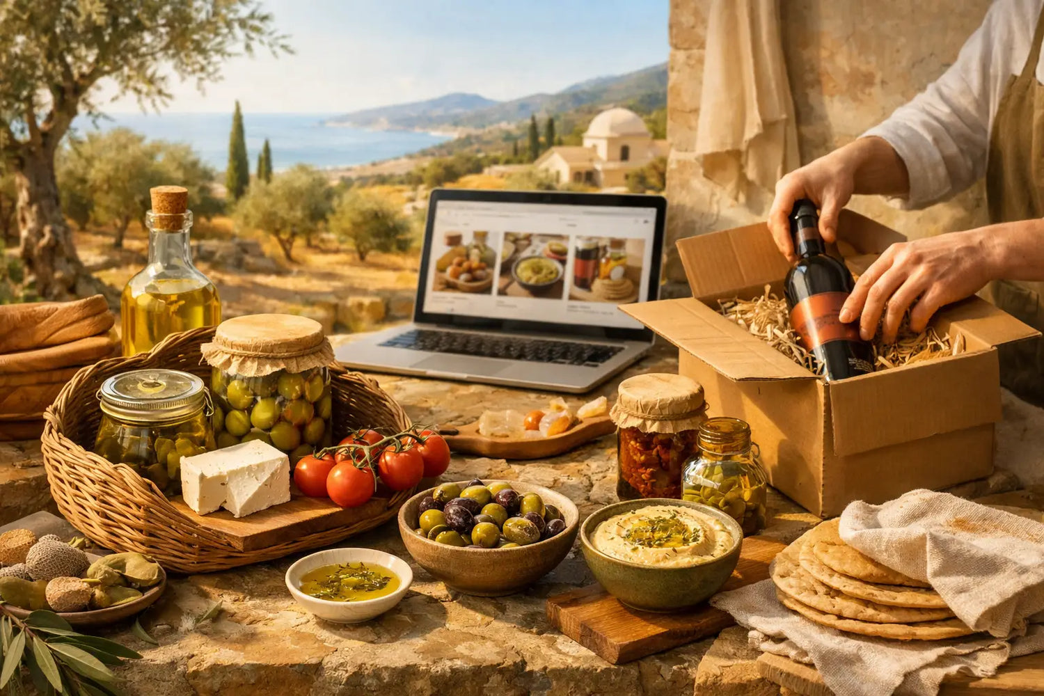 Mediterrane Spezialitäten im Online-Shop kaufen