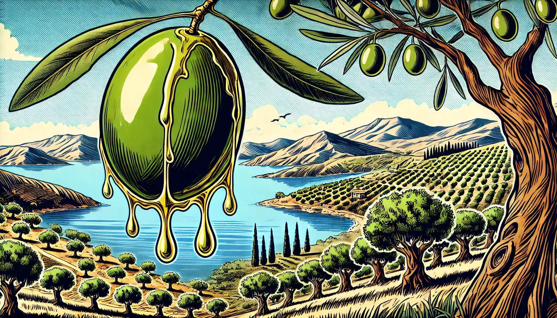 Koroneiki Olivenöl: Das grüne Gold aus Griechenland - O.E.L. - leckerstes Olivenöl und Oliven!