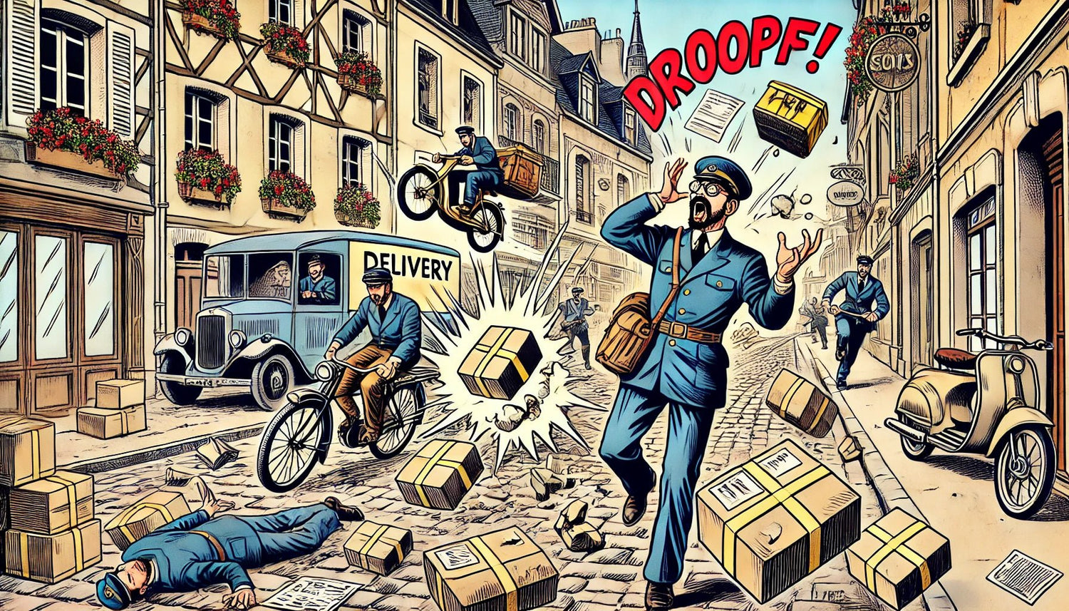 Versandprobleme bei OEL? Warum kommen unsere Kanister manchmal verbeult an? - O.E.L. - leckerstes Olivenöl und Oliven!