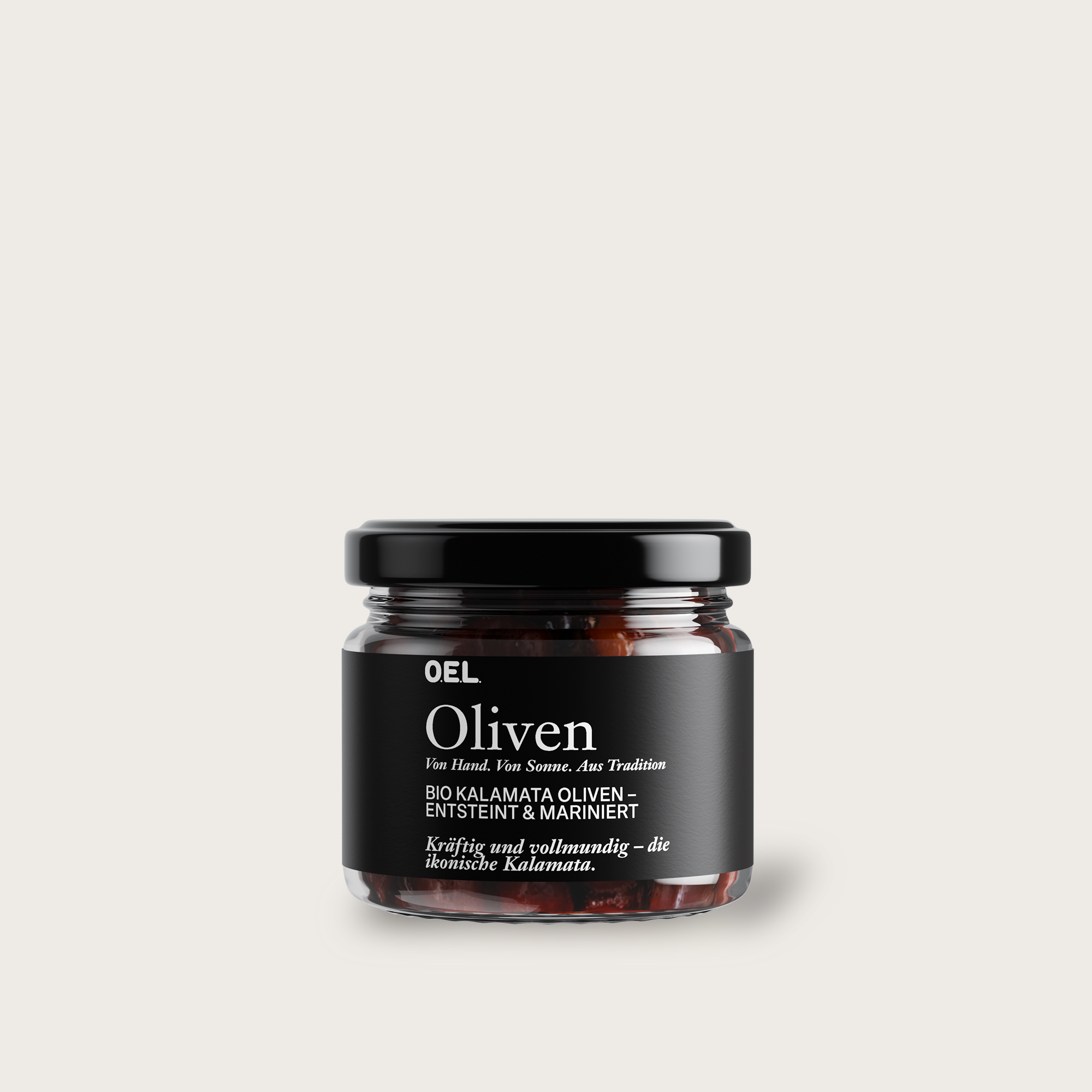 OELiven Kalamata 170 g - Olives Kalamata bio aux herbes