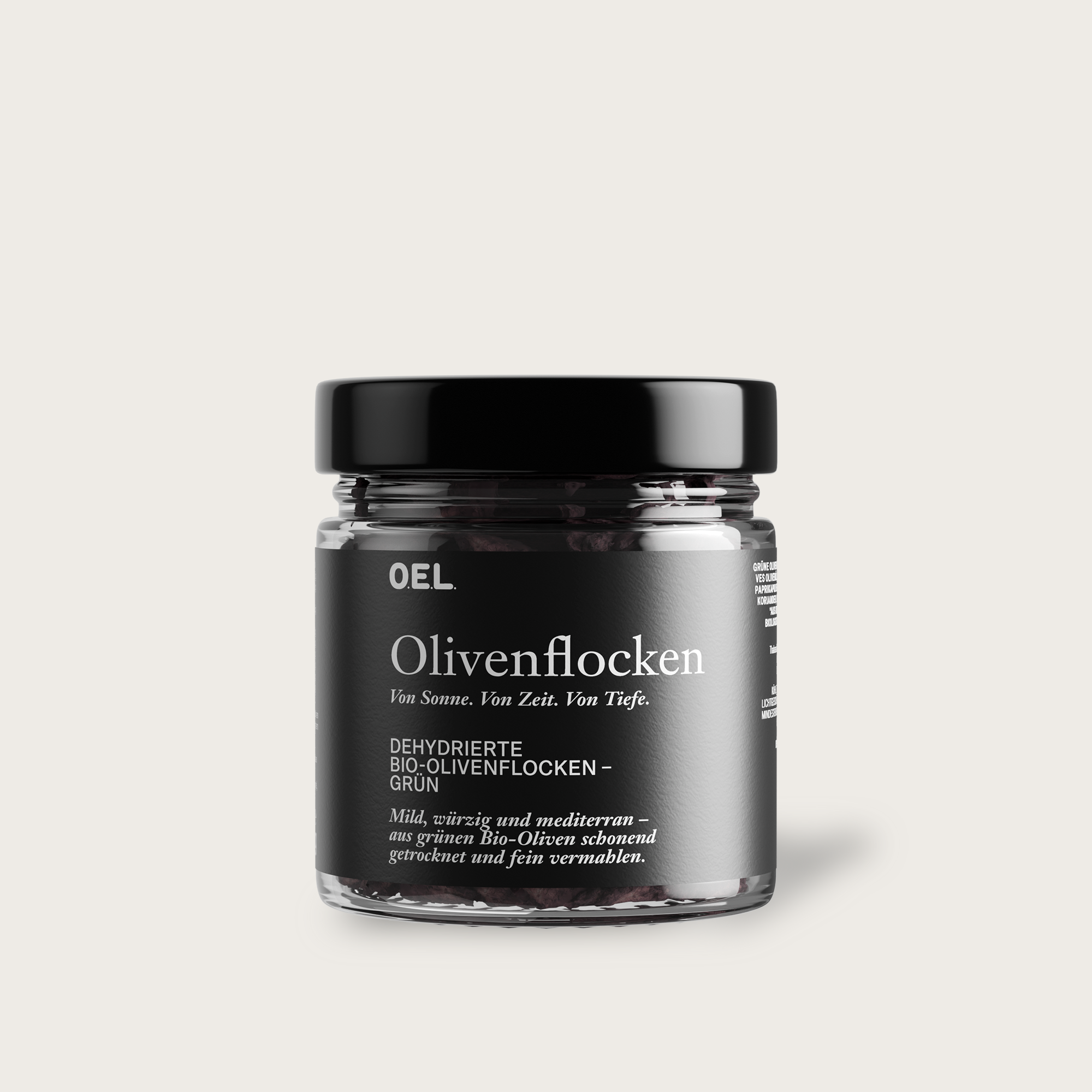 OELstaub Kalamata 70 g - Bio Olivenflocken