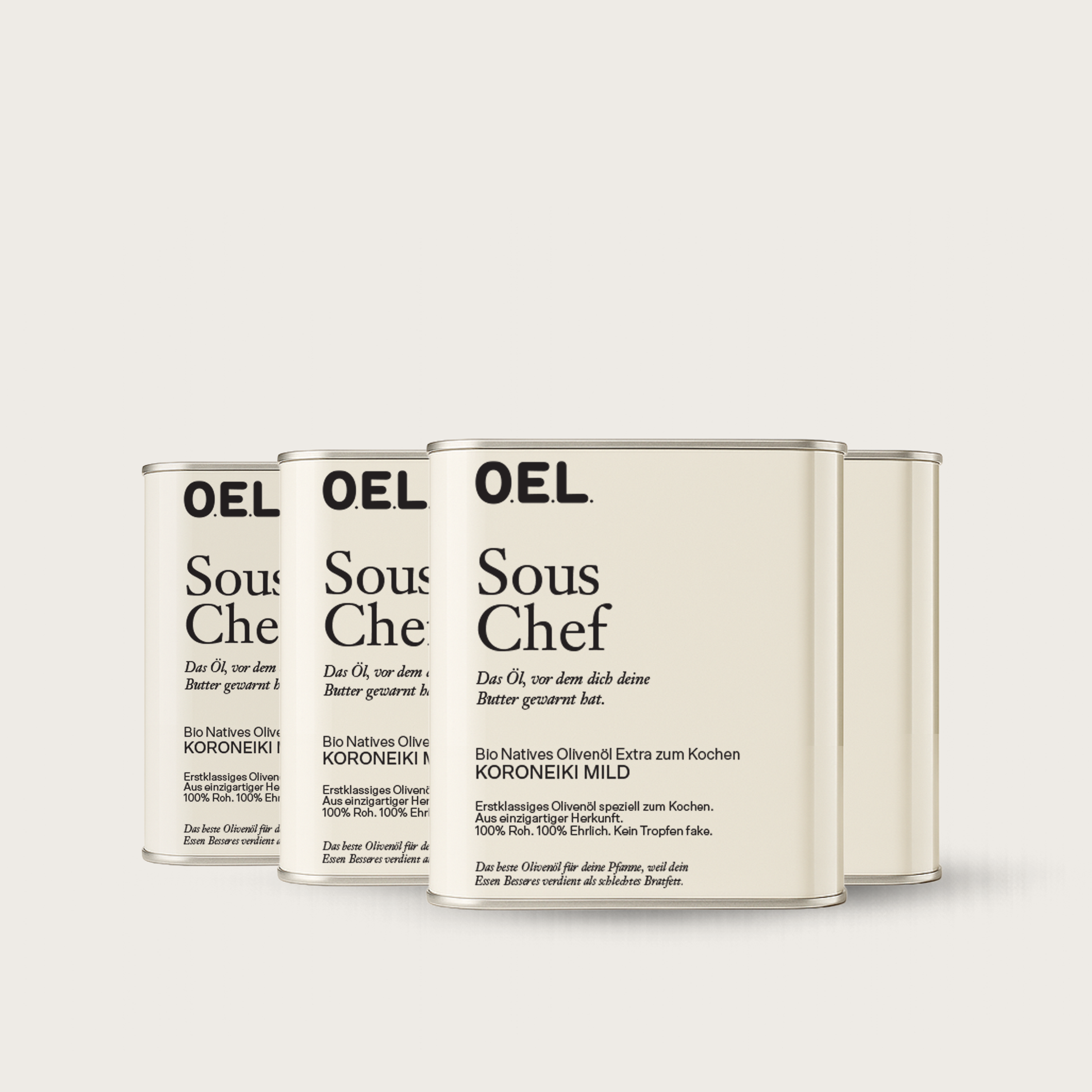 Sous Chef 4 x 0,5 l Kanister