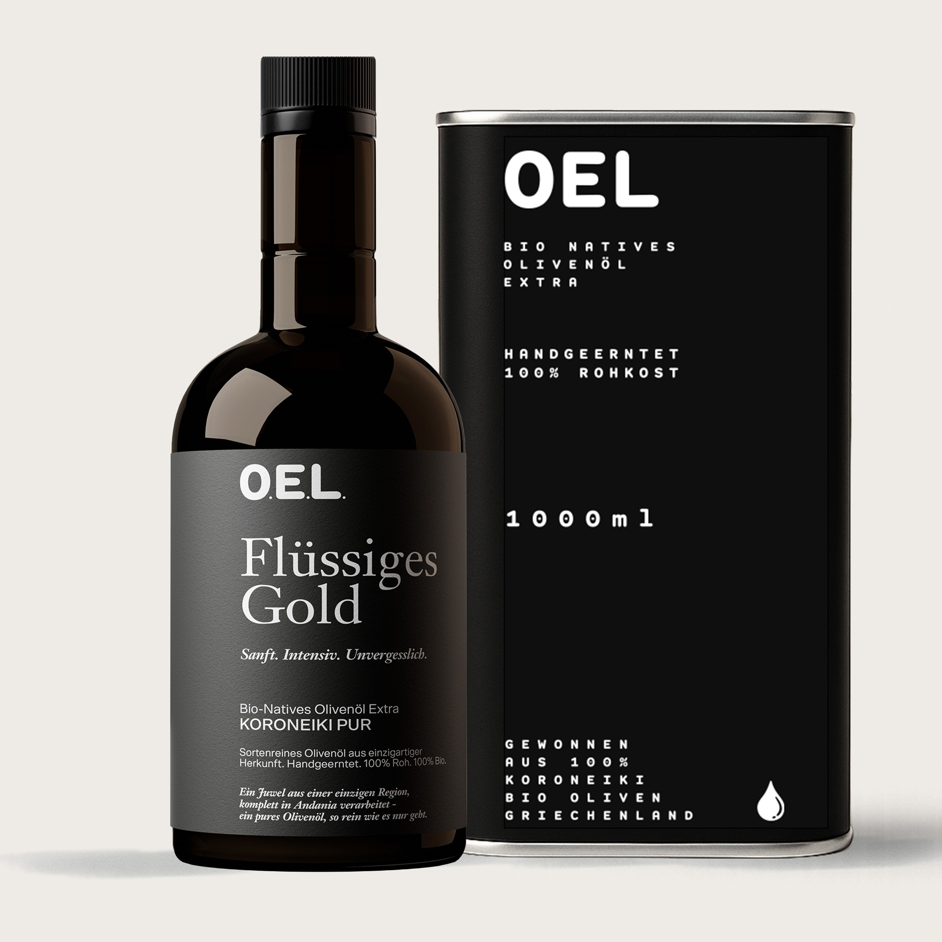 Liquid Gold Storage Set