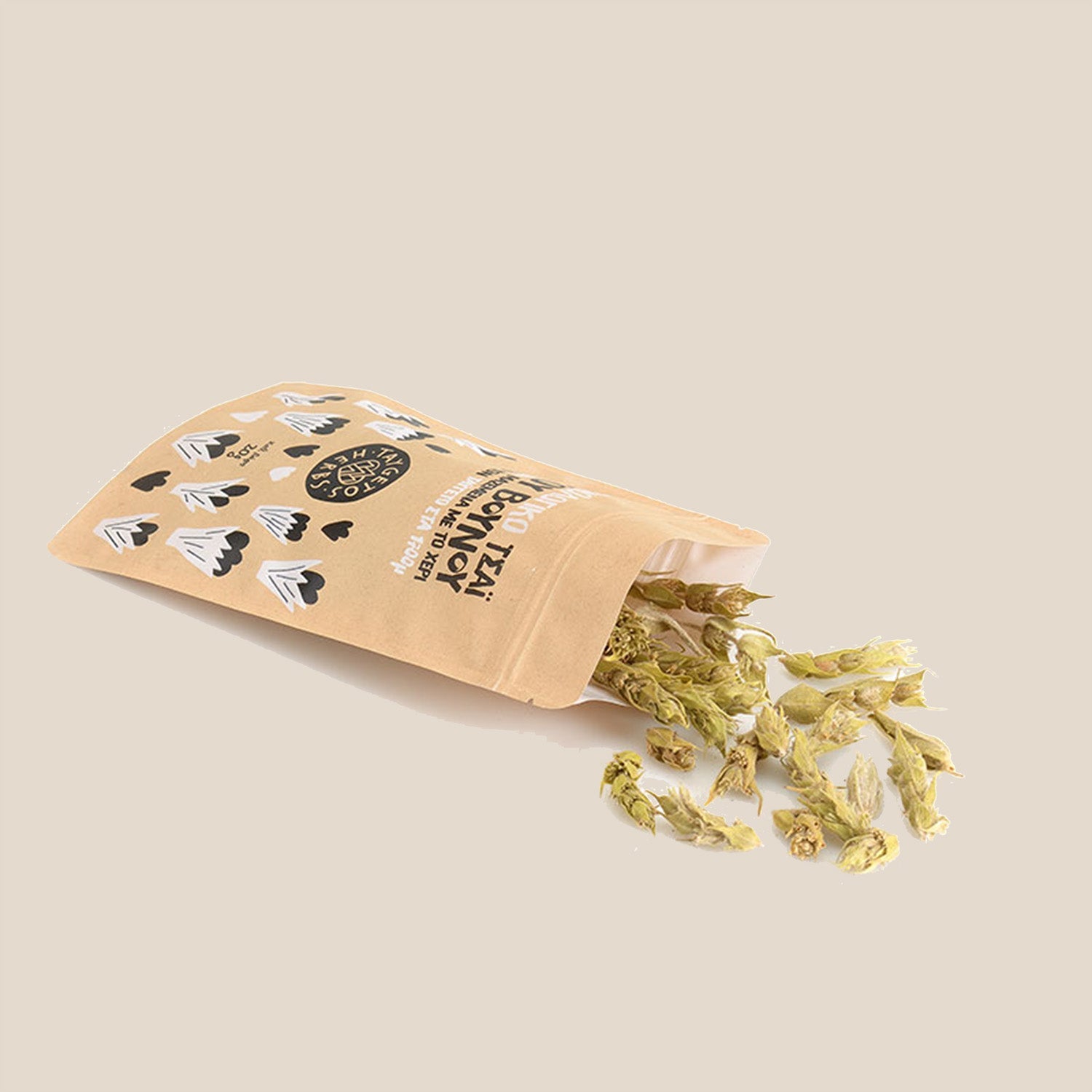 Griechischer Bio Bergtee - Blüten - lose - OEL - Griechische Produkte und Olivenöl - Bestandsartikel red. MWST (7%) - Taygetos Herbs