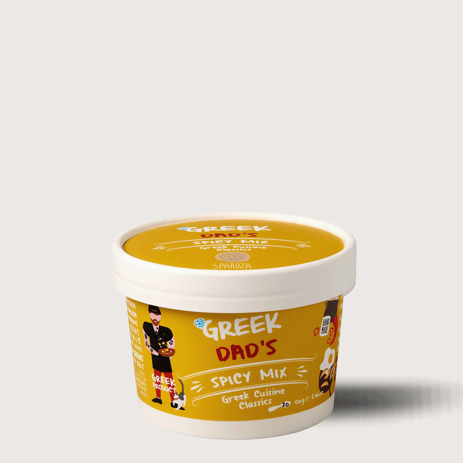 Greek Dad's - Mélange d'assaisonnement grec épicé 50 g