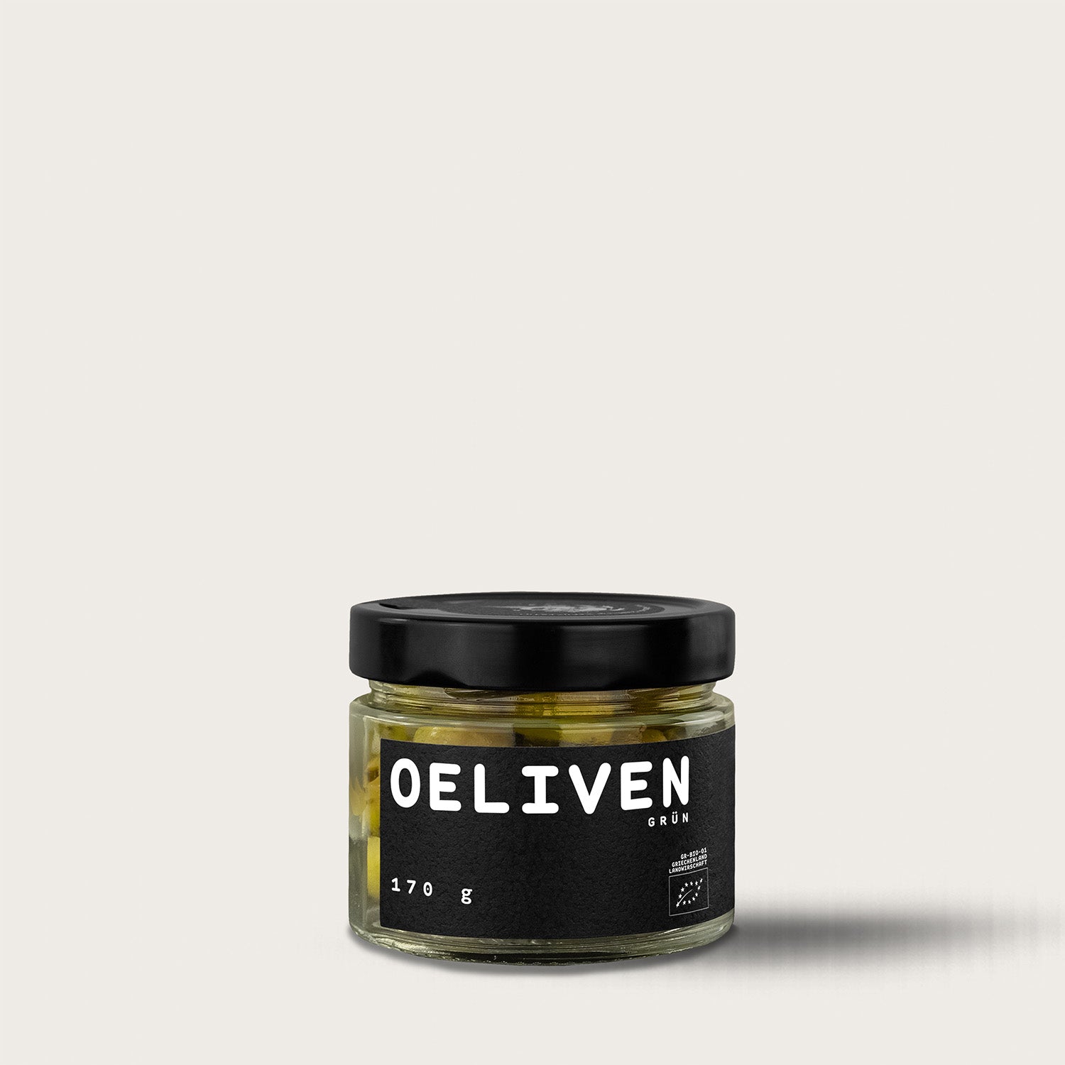 OELiven Green 170 g - Olives vertes bio aux herbes