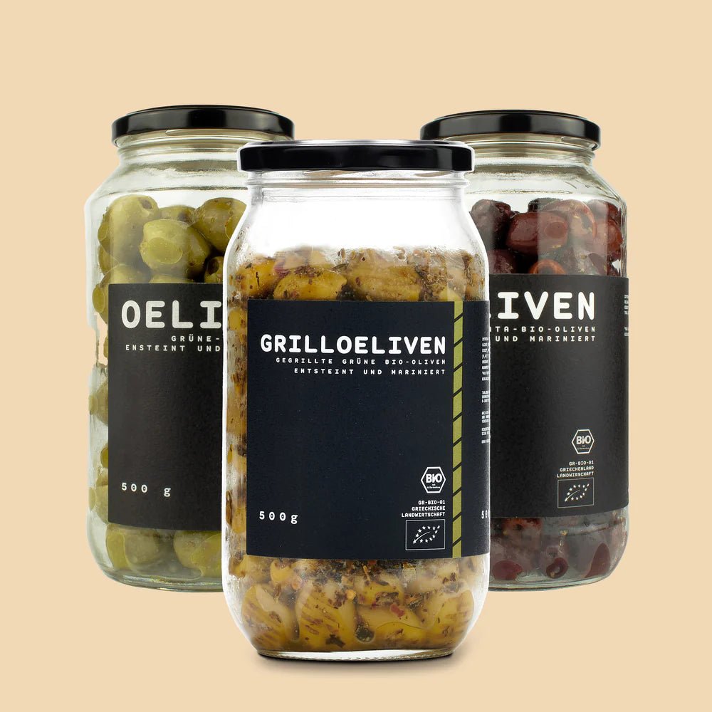 Oliven-Liebe - OEL - Griechische Produkte und Olivenöl - Probiersets - OEL - Griechische Produkte und Olivenöl