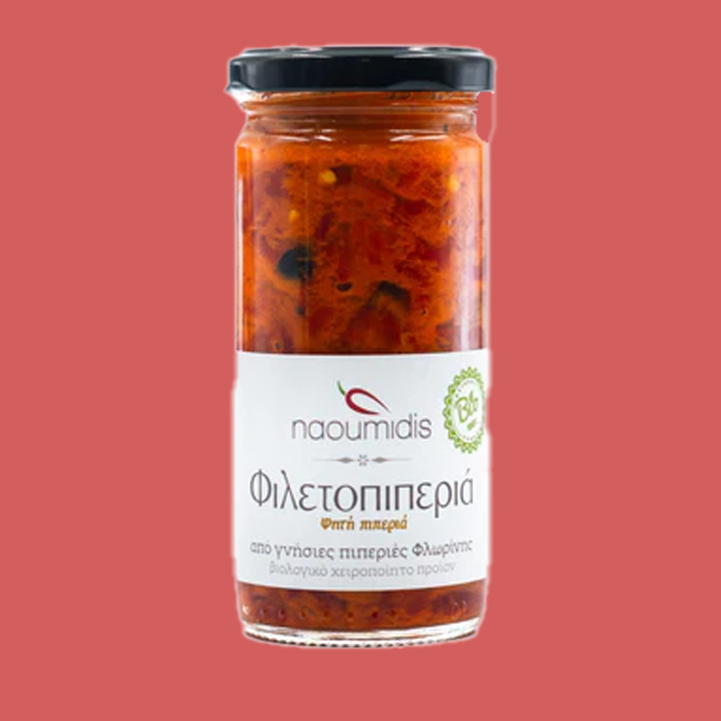 Bio Paprika-Paste (Filetopiperia) - gegrillte Spitzpaprika