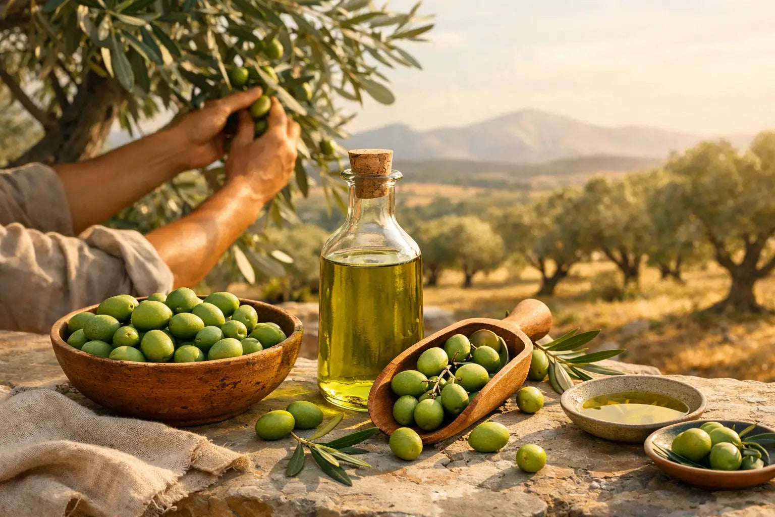 Was bedeutet frühe Ernte bei Olivenöl?