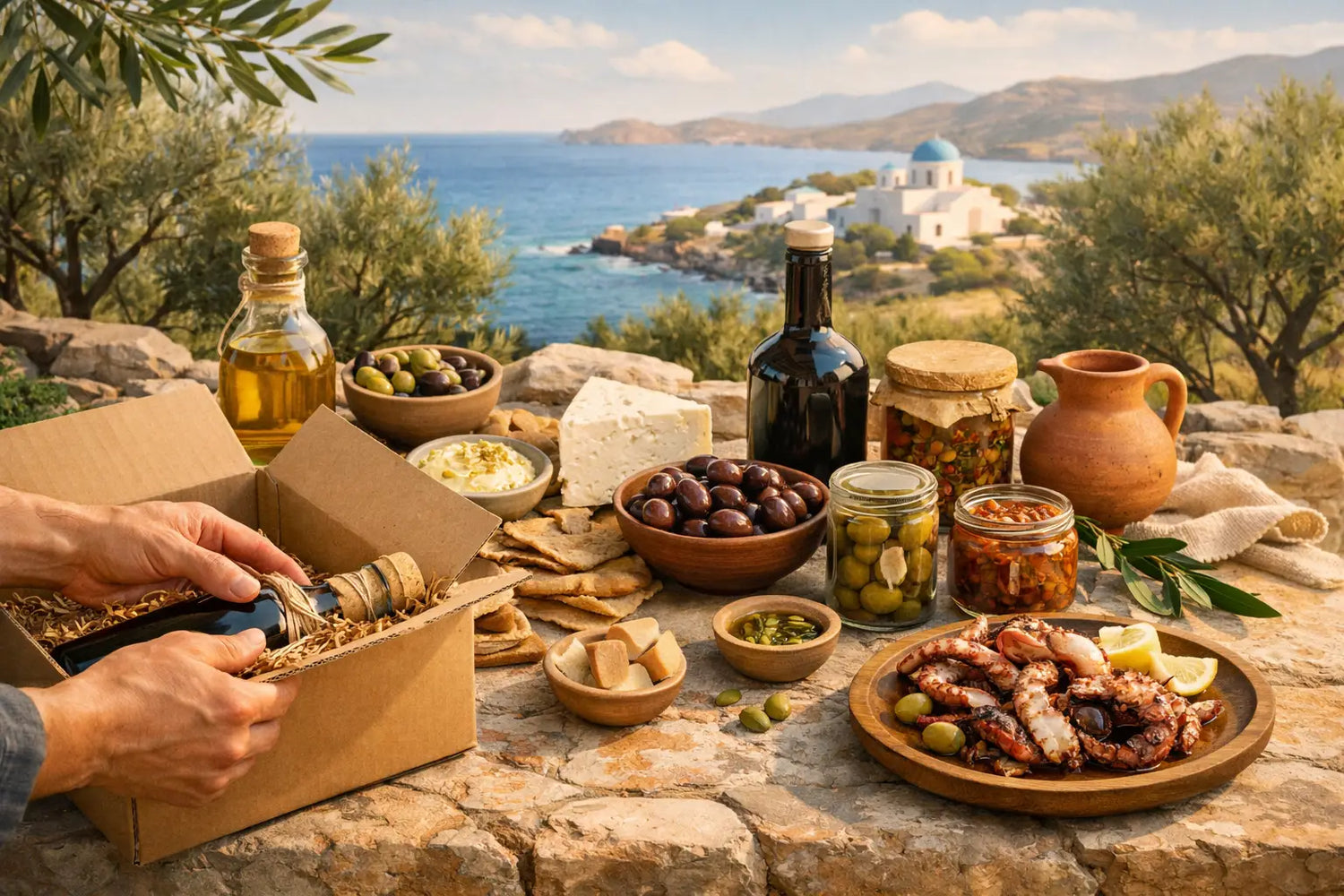 Griechische Feinkost online bestellen