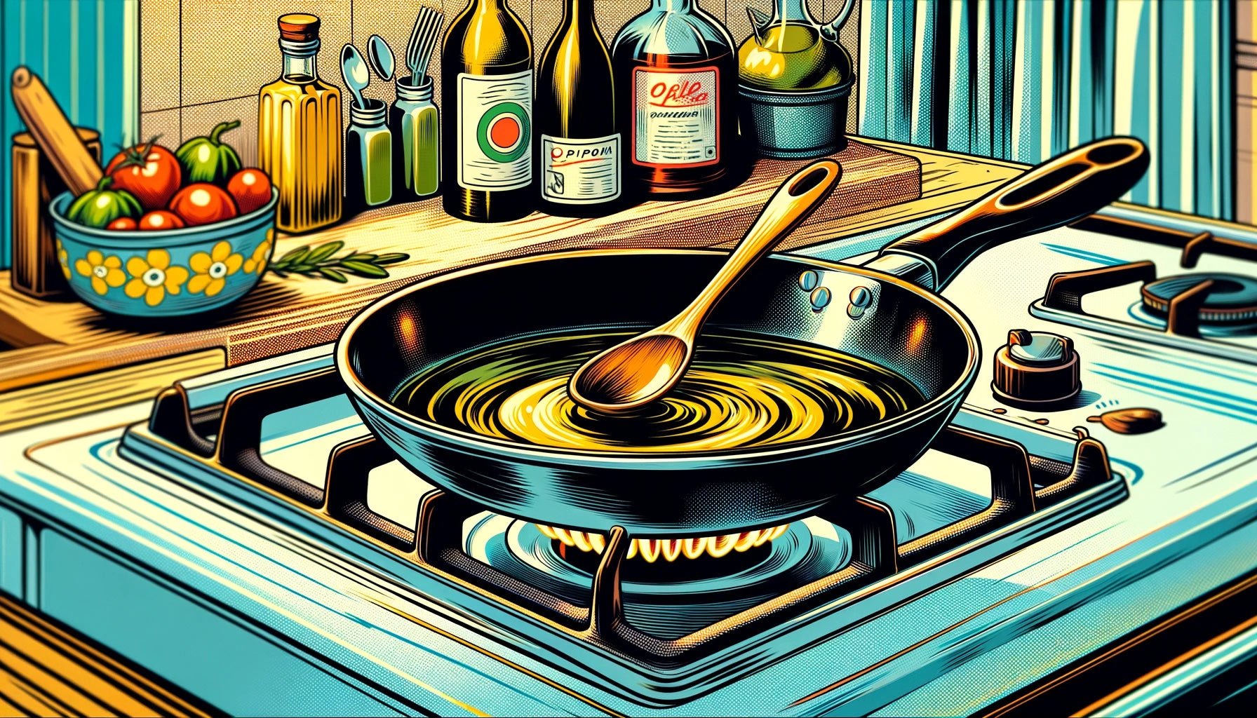Kann man mit Olivenöl braten? - OEL - Griechische Produkte und Olivenöl