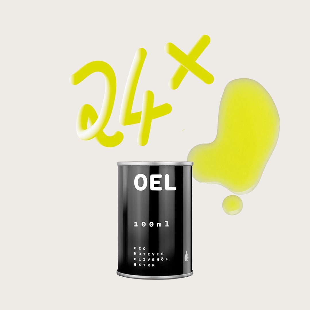 24 x OEL 100 ml - OEL - Griechische Produkte und Olivenöl - Probiersets - Spar-Kits