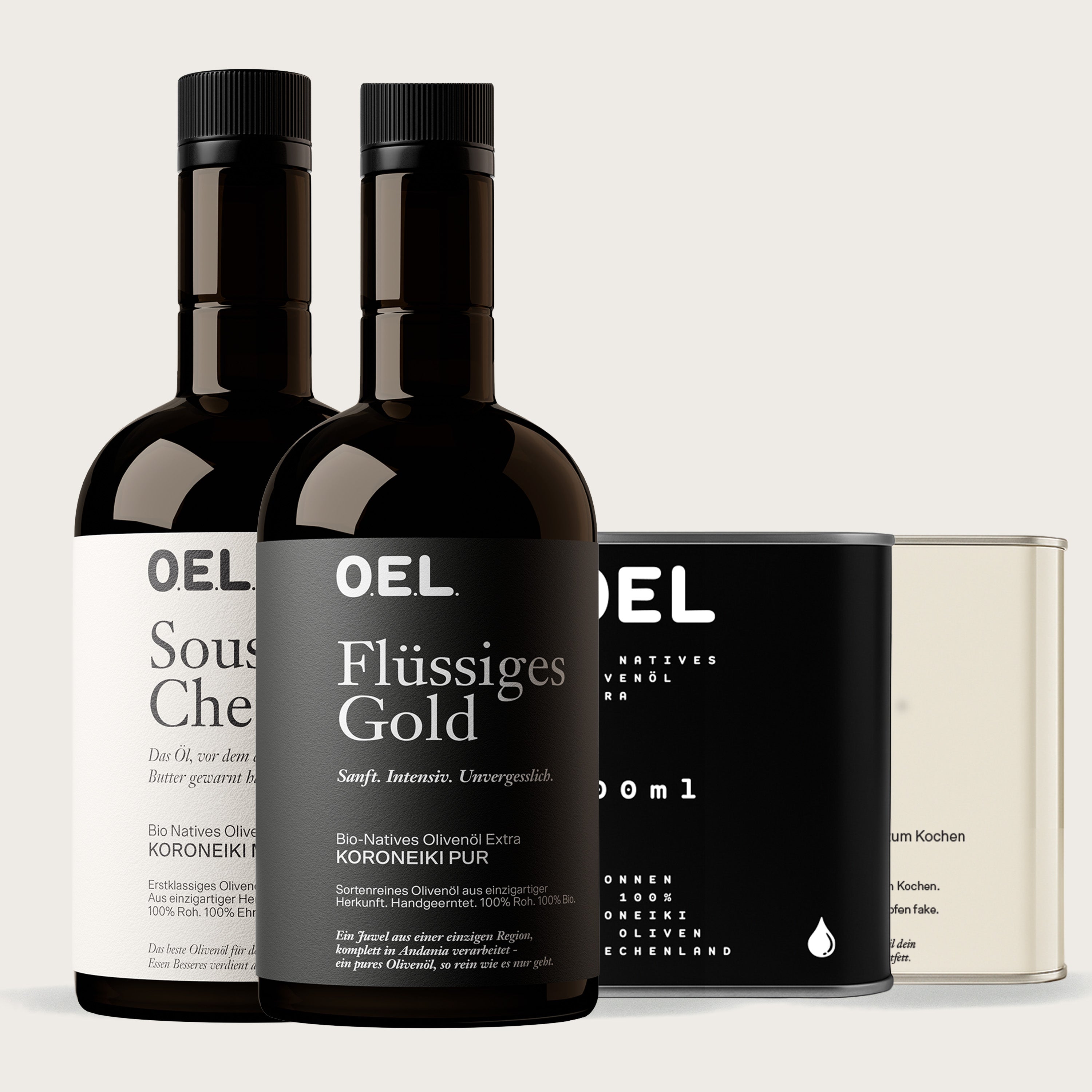 Greek olive oil of the Koroneiki variety - extra virgin