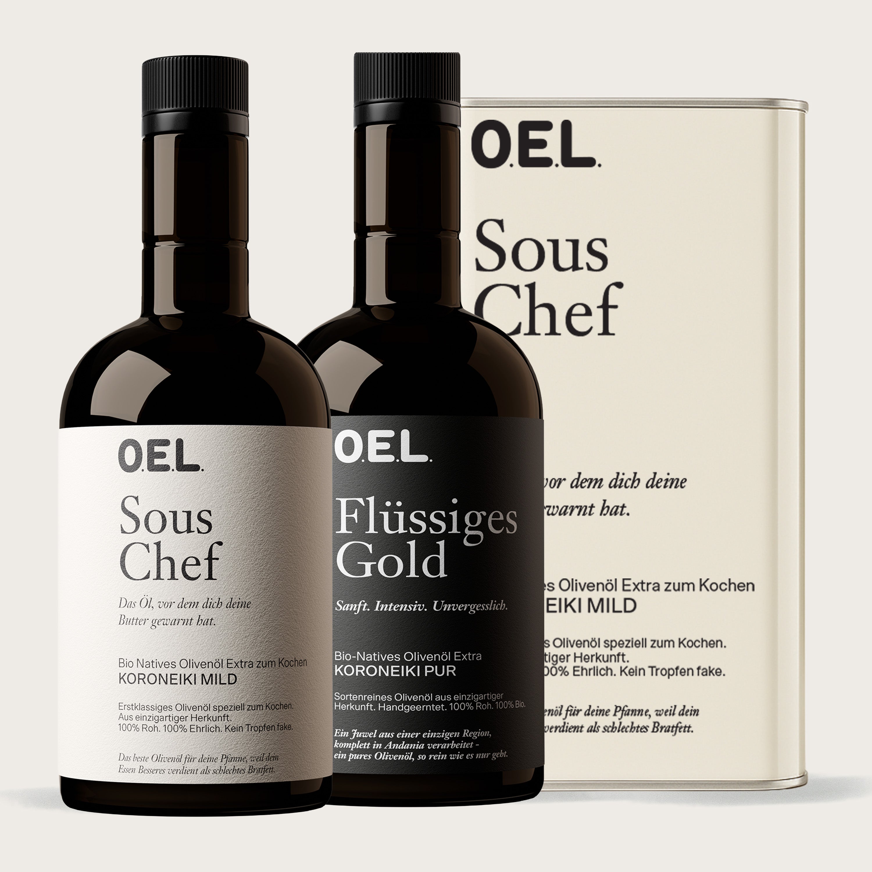 Cooking Set Olive Oil