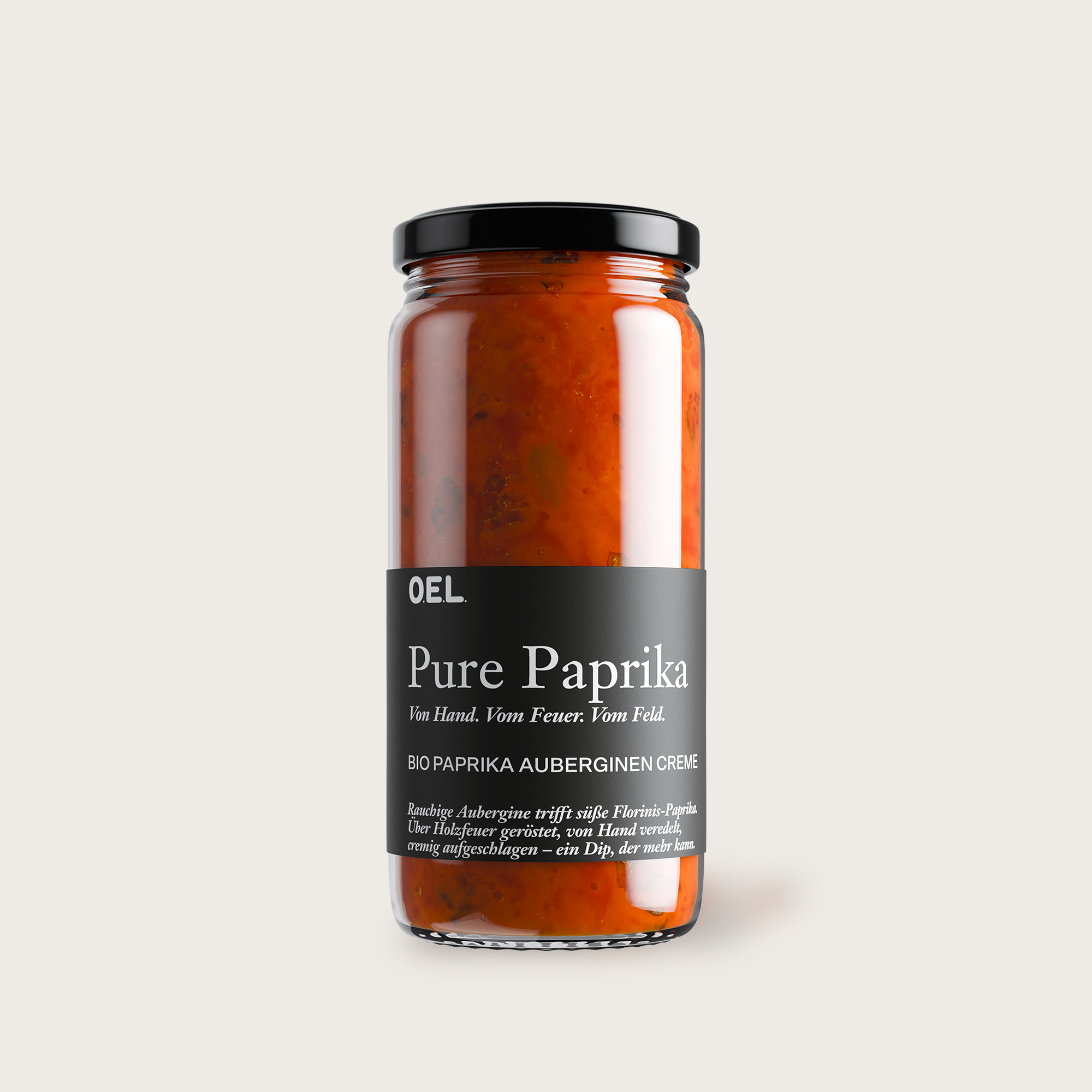 Pure Paprika - Bio Paprika Auberginen Creme 250 g