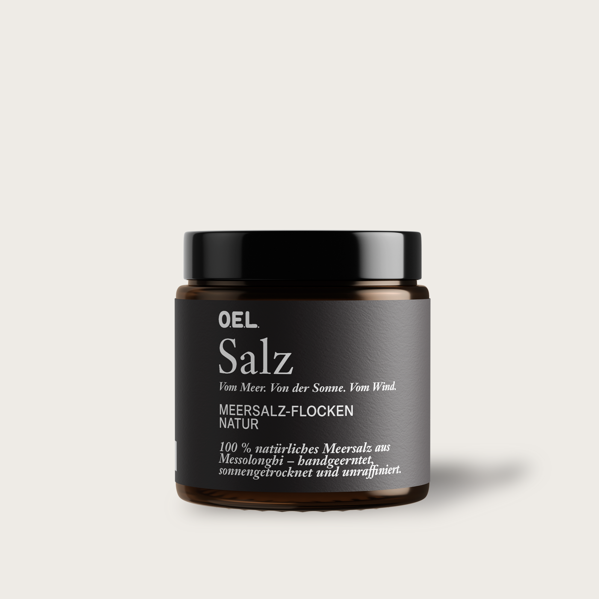 Salz-Meersalz-Flocken aus Messolonghi Natur - 60 g