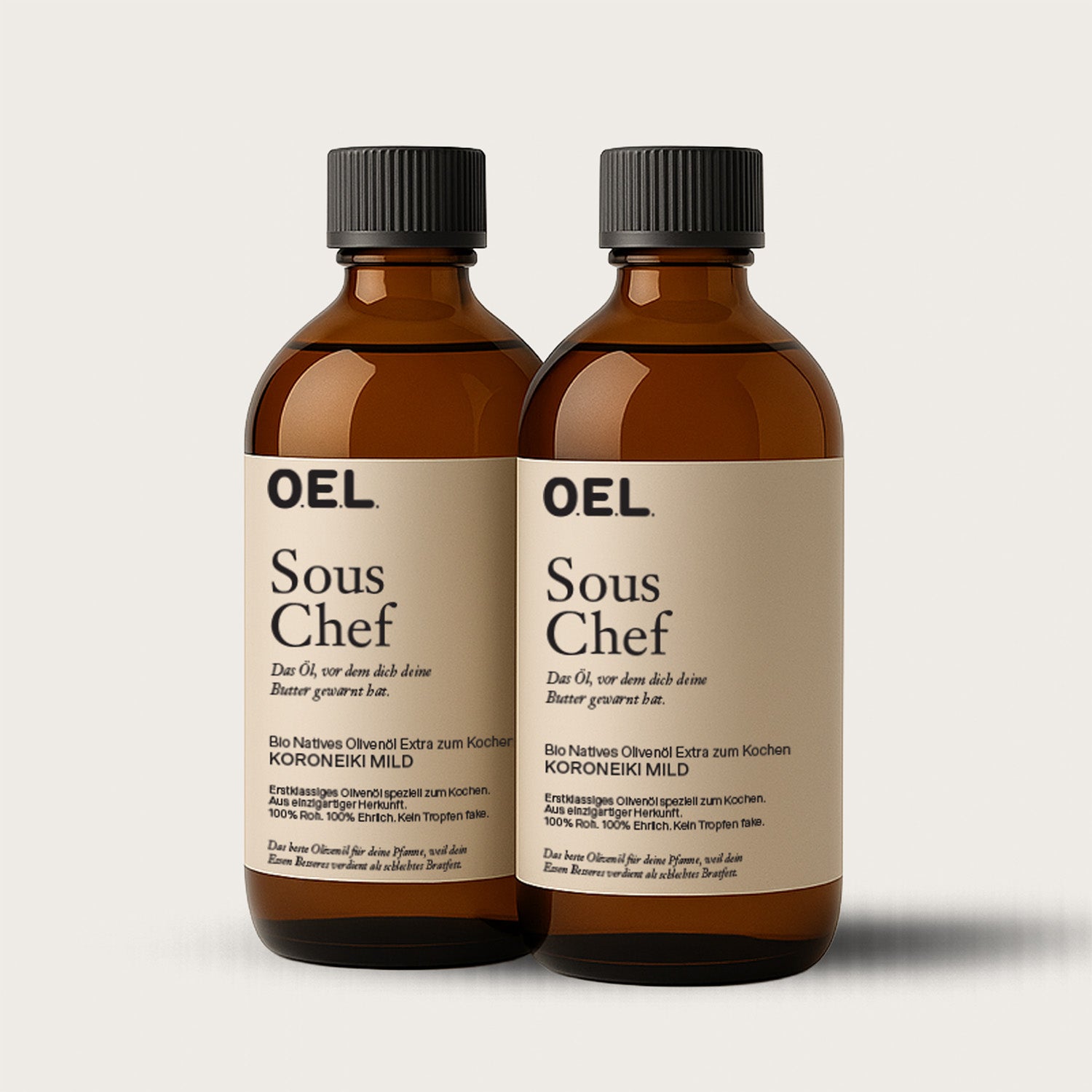 Sous Chef 2 x 0.5 l glass bottle