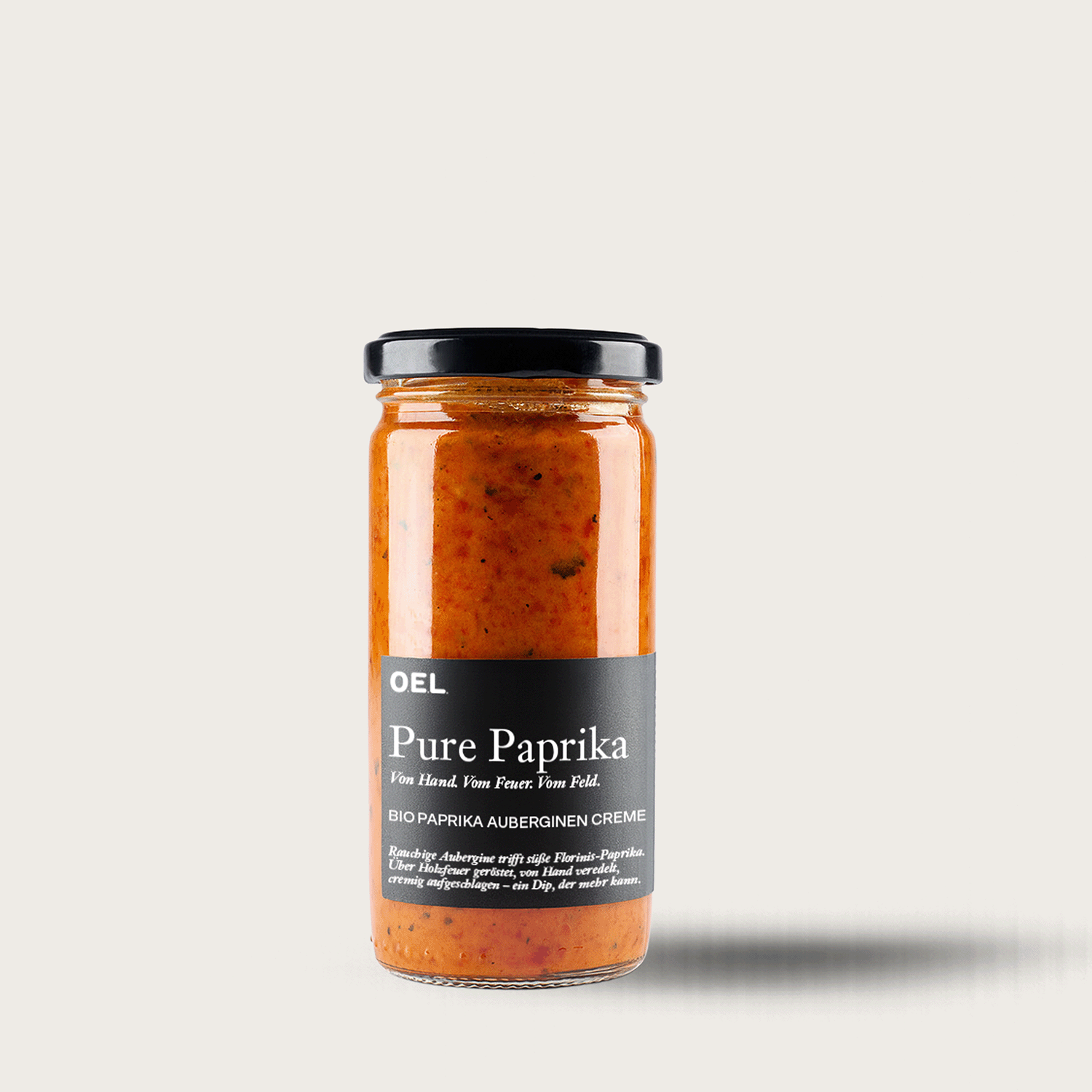 OELpaprika - Crème d'aubergines au paprika bio 260 g