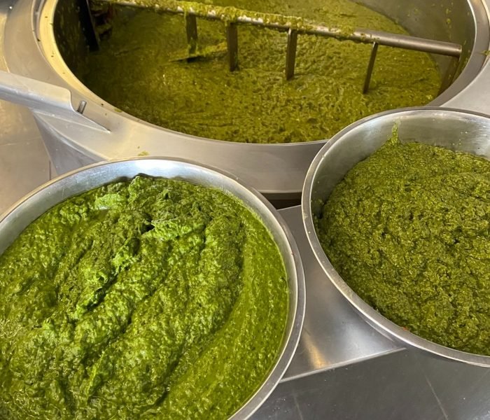 Bio Paprika- Pesto grün (Pesto Piperias) - OEL - Griechische Produkte und Olivenöl - OELfriends - Naoumidis Paprikaprodukte