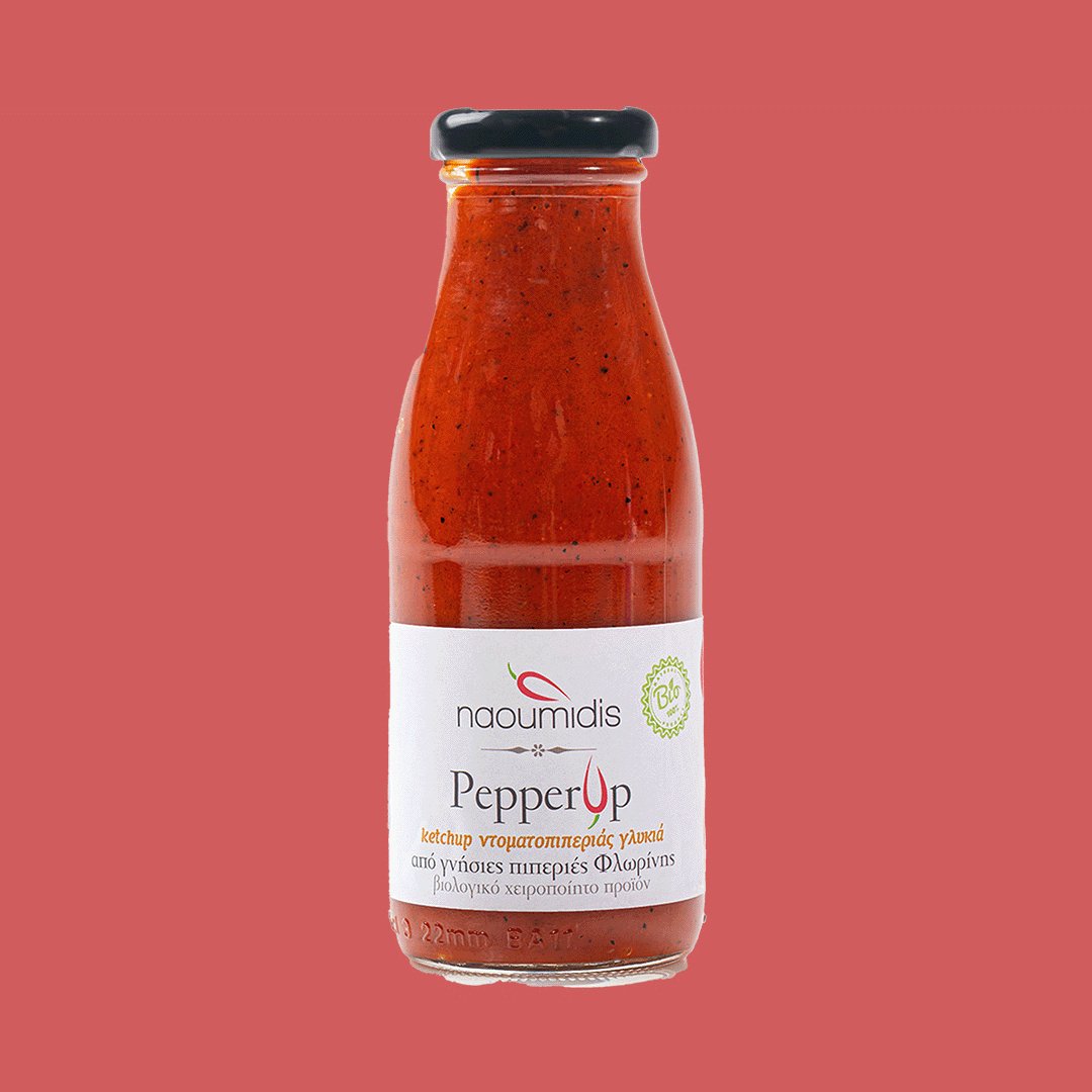 Bio Pepper up (Paprika Ketchup) - OEL - Griechische Produkte und Olivenöl - OELfriends - Naoumidis Paprikaprodukte