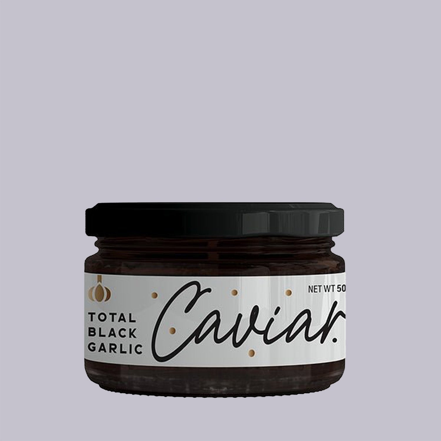 Black Garlic "Caviar" (vegan) - Schwarze Knoblauch Perlen - 50 g - OEL - Griechische Produkte und Olivenöl - Bestandsartikel red. MWST (7%) - Black Garlic Down Village