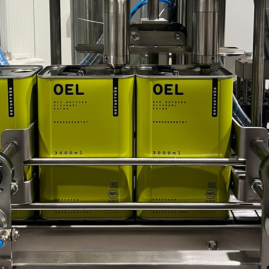 OEL 3.000 ml Naturtrüb - Bio Natives Olivenöl Extra aus Griechenland - OEL - Griechische Produkte und Olivenöl - Bestandsartikel red. MWST (7%) - OEL - Griechische Produkte und Olivenöl