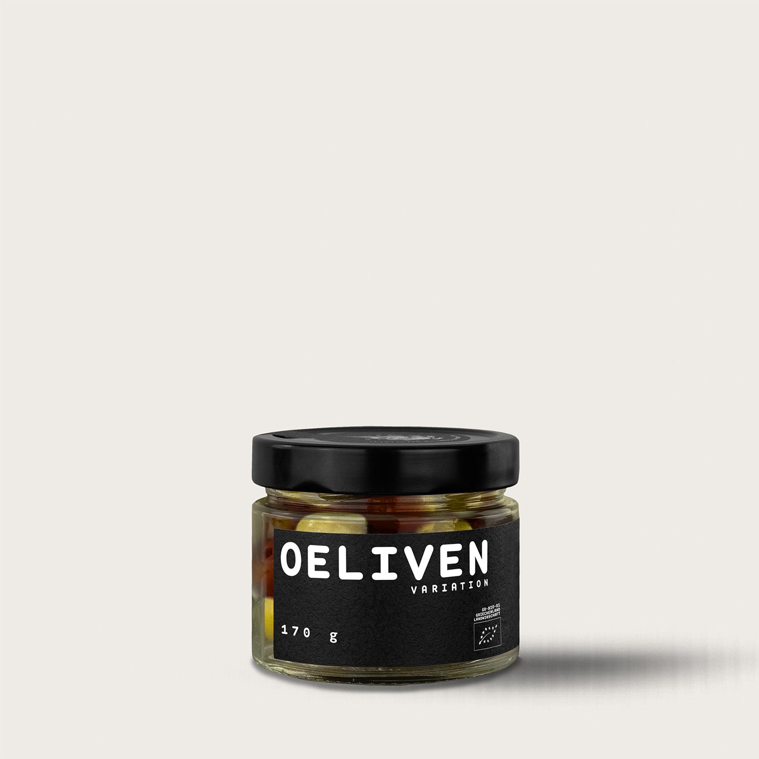 OELiven Mix-Variation 170 g - Gemischte Bio Oliven mit Kräutern