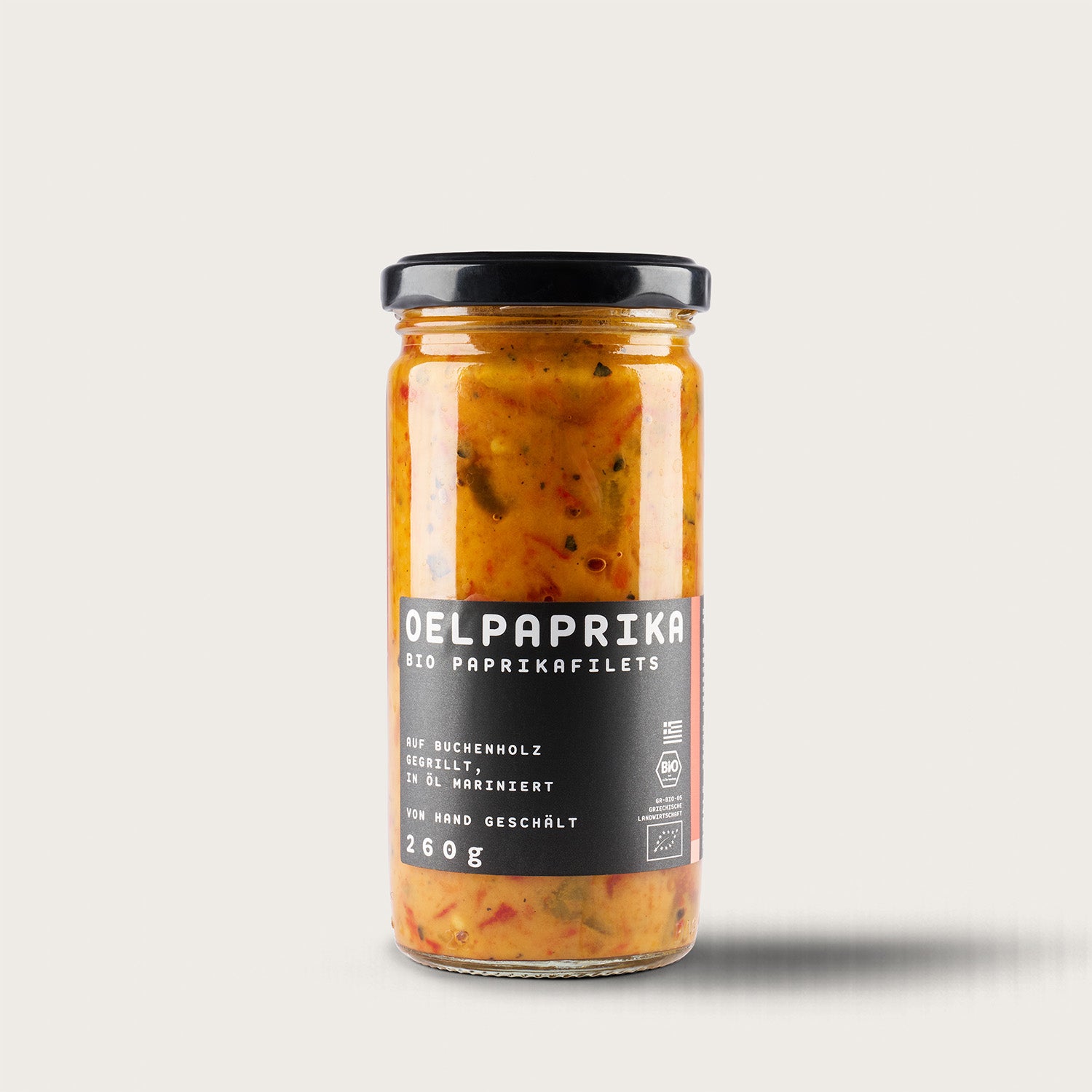 OELpaprika - Bio Paprikafilets - gegrillte Spitzpaprika, 260 g